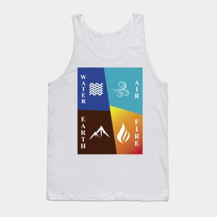 Nature Element Symbols Tank Top